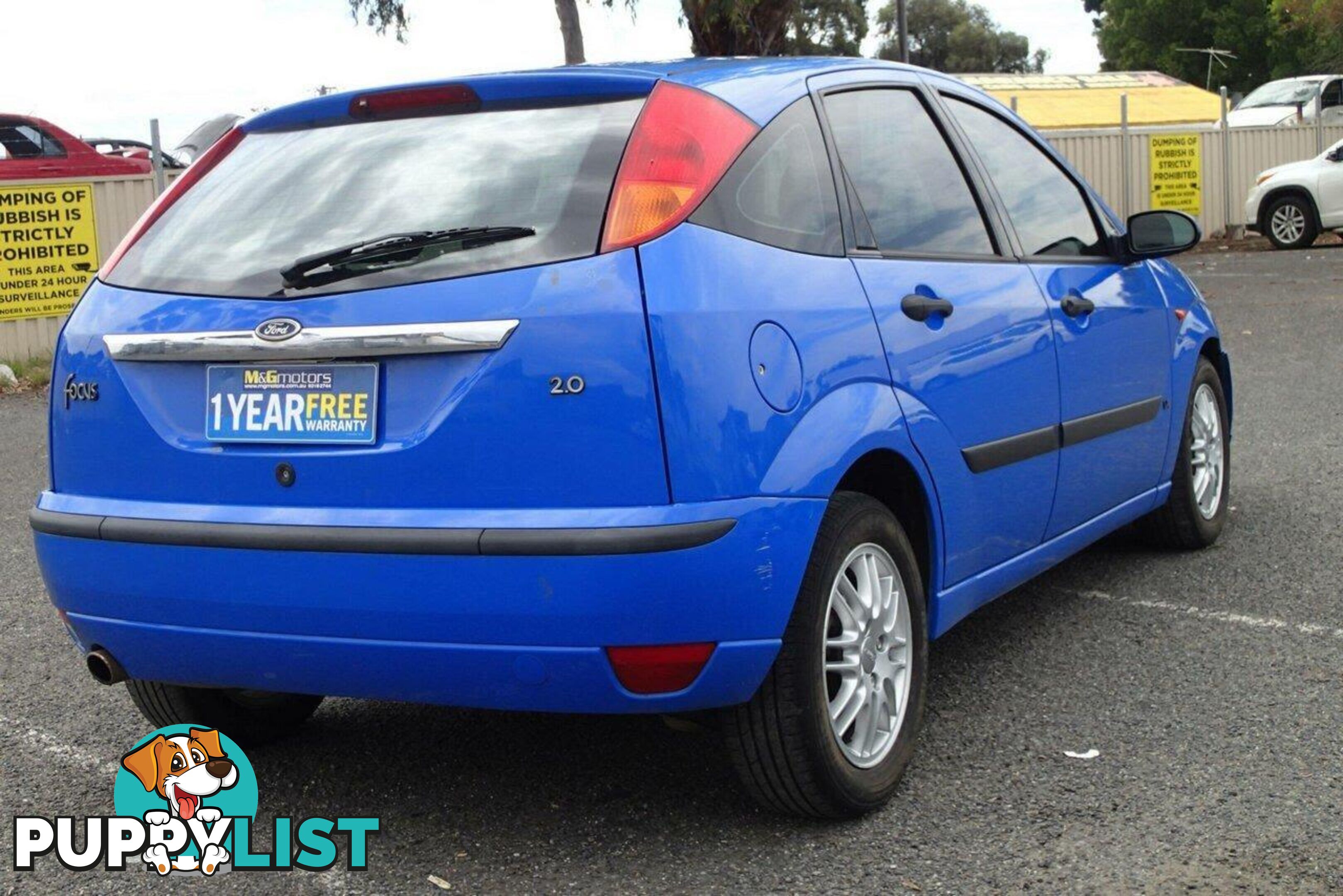 2003 FORD FOCUS LX LR HATCH, 5 DOORS, 5 SEATS