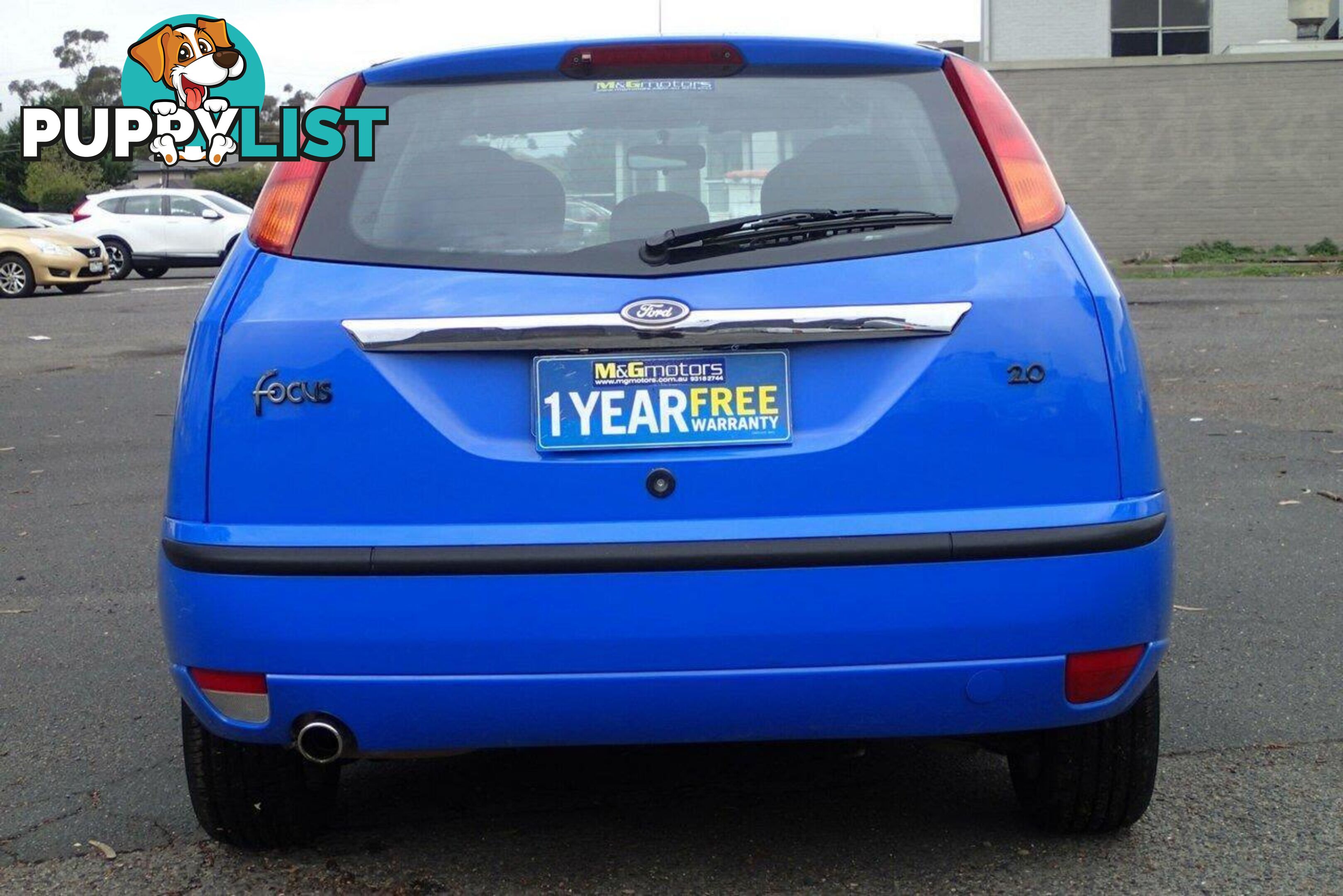 2003 FORD FOCUS LX LR HATCH, 5 DOORS, 5 SEATS