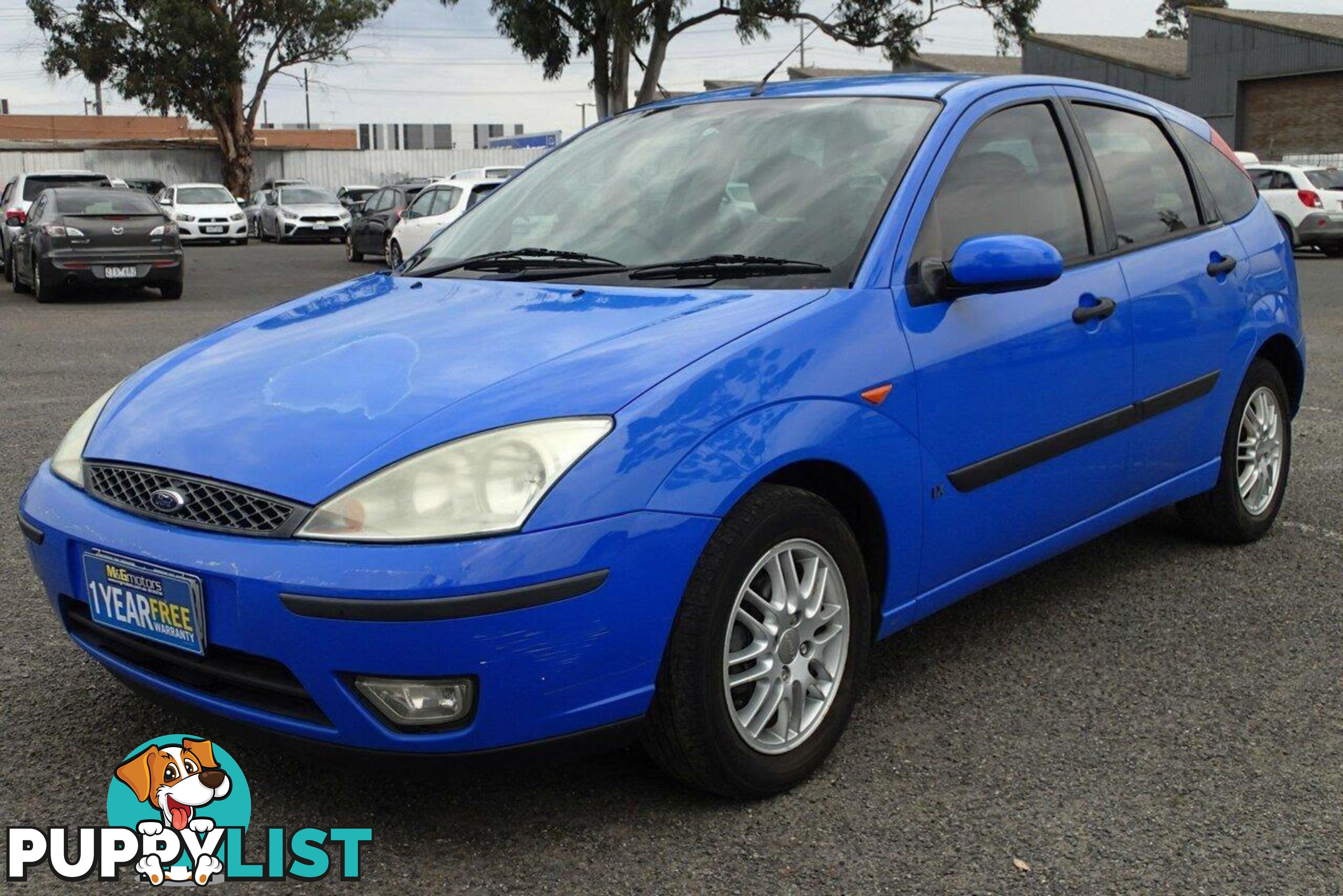 2003 FORD FOCUS LX LR HATCH, 5 DOORS, 5 SEATS