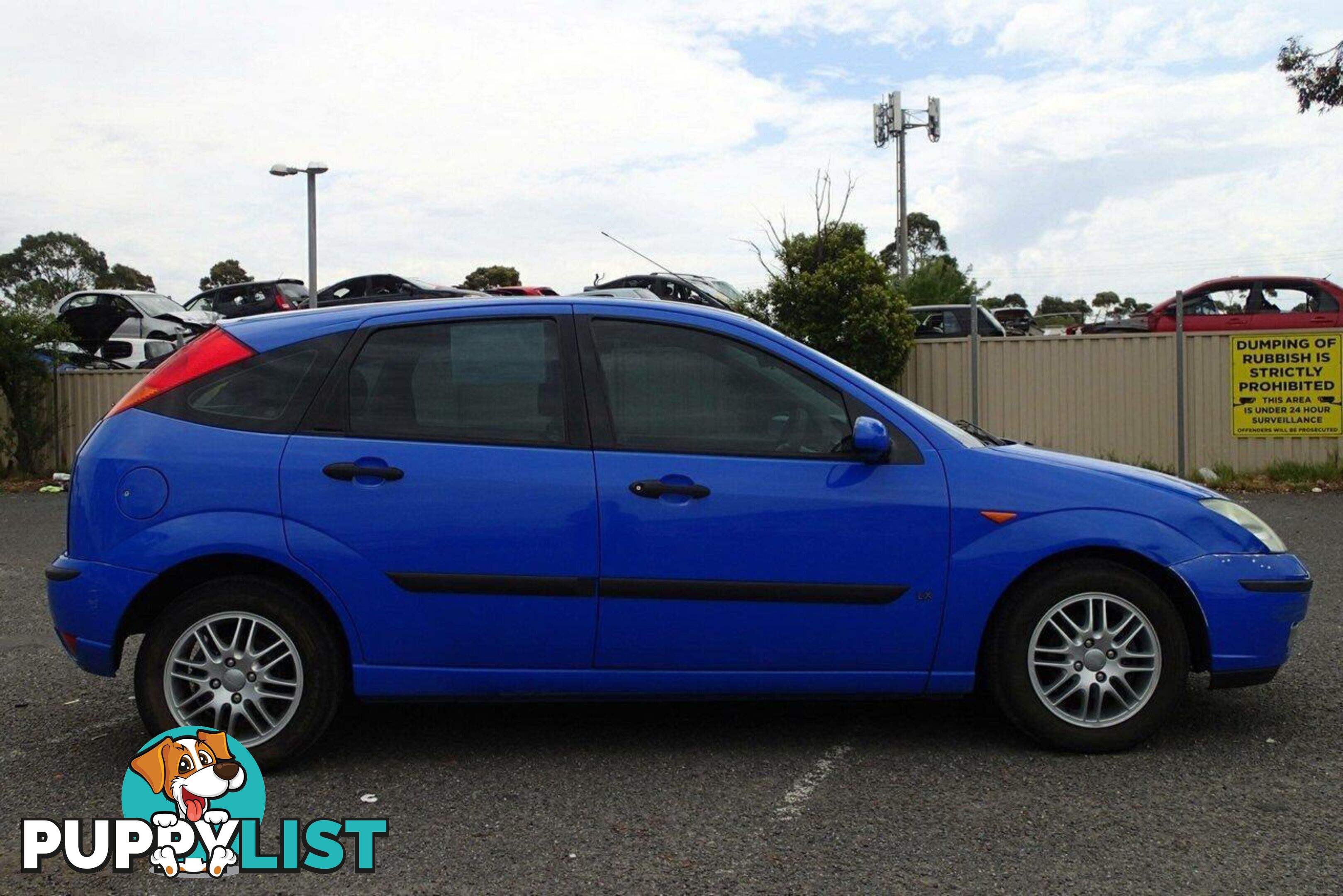 2003 FORD FOCUS LX LR HATCH, 5 DOORS, 5 SEATS