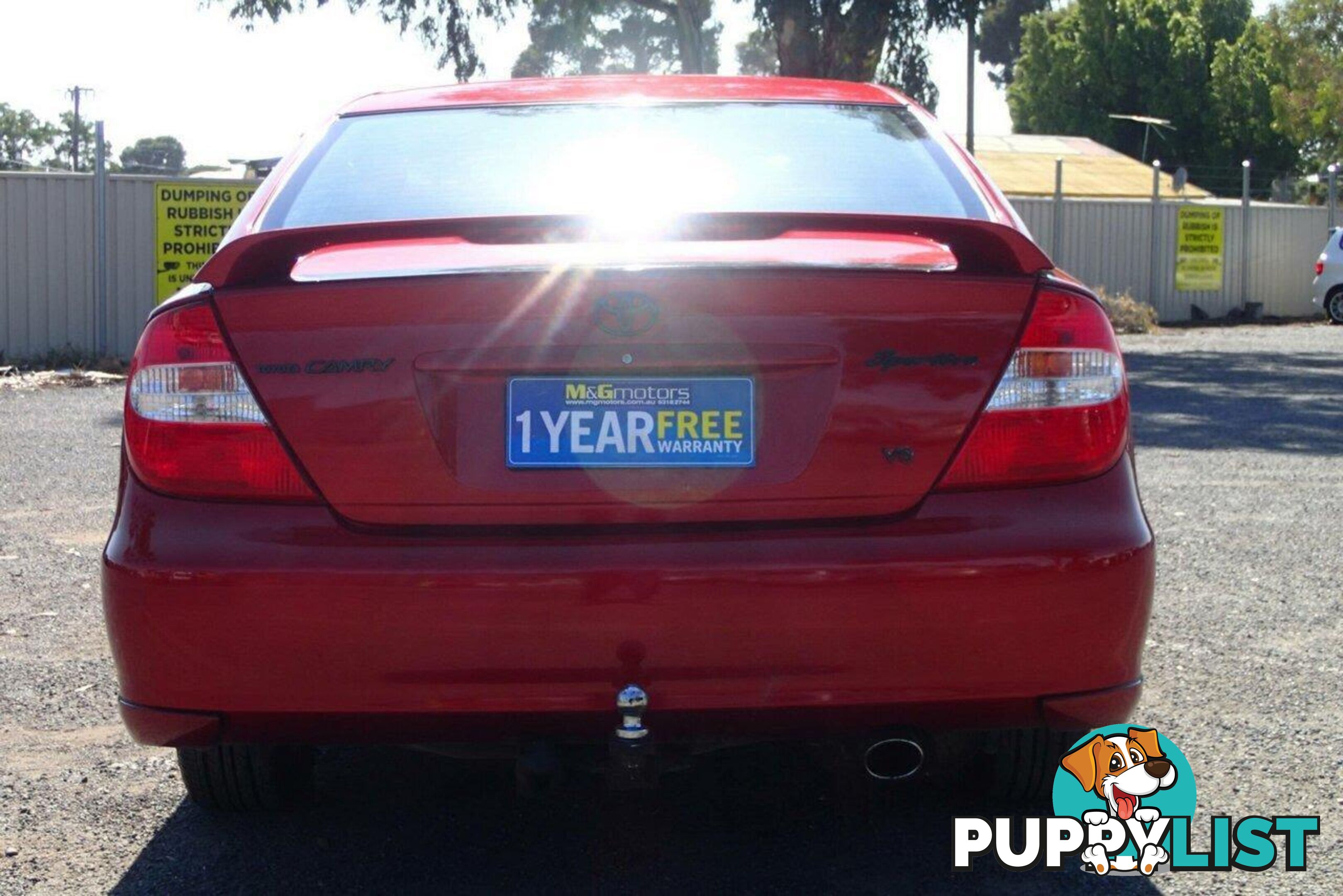 2004 TOYOTA CAMRY SPORTIVO MCV36R SEDAN, 4 DOORS, 5 SEATS