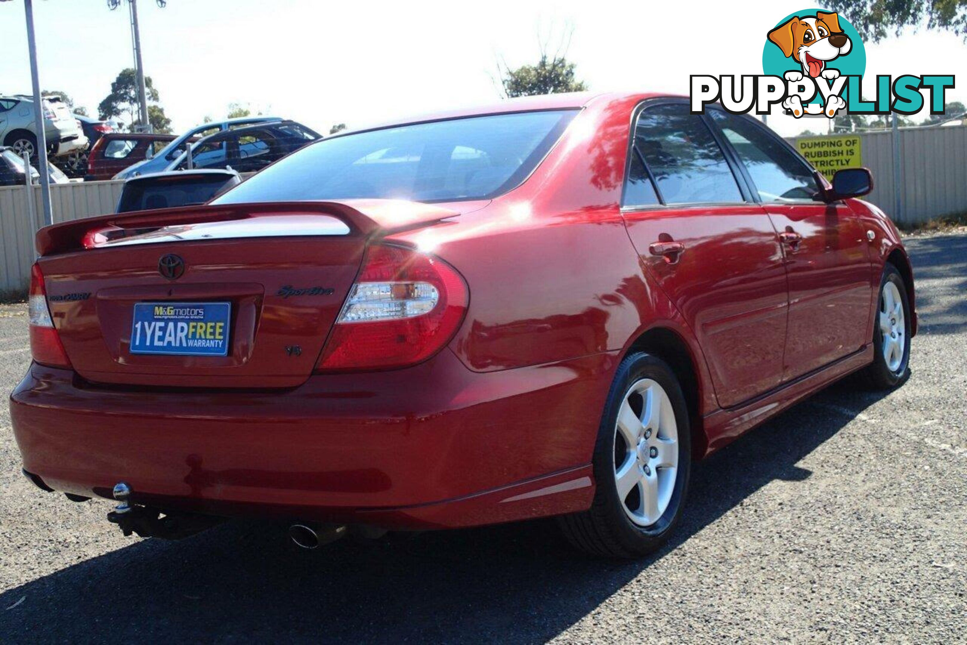 2004 TOYOTA CAMRY SPORTIVO MCV36R SEDAN, 4 DOORS, 5 SEATS