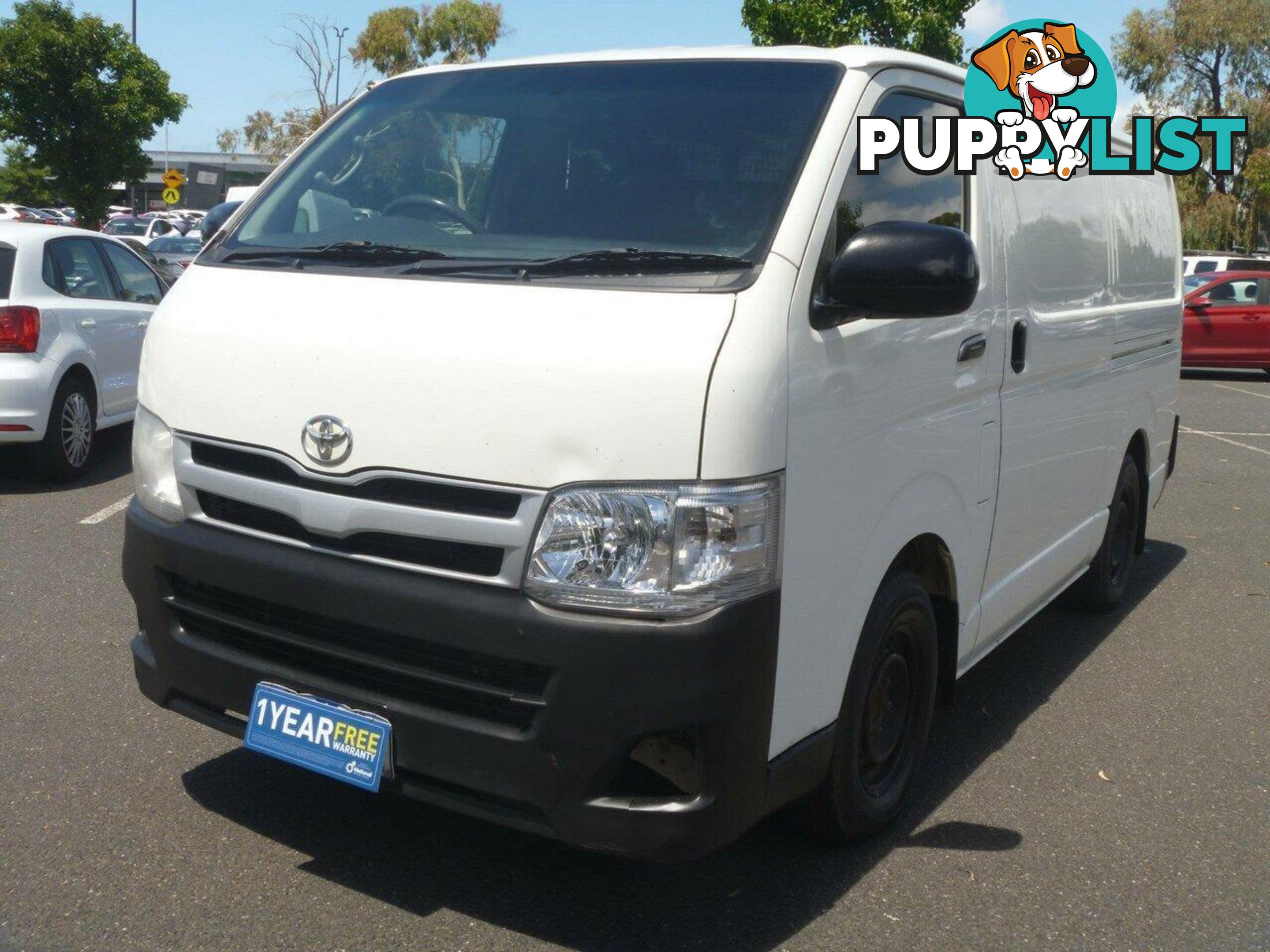 2013 TOYOTA HIACE LWB KDH201R MY12 UPGRADE COMMERCIAL, 4 DOORS, 3 SEATS