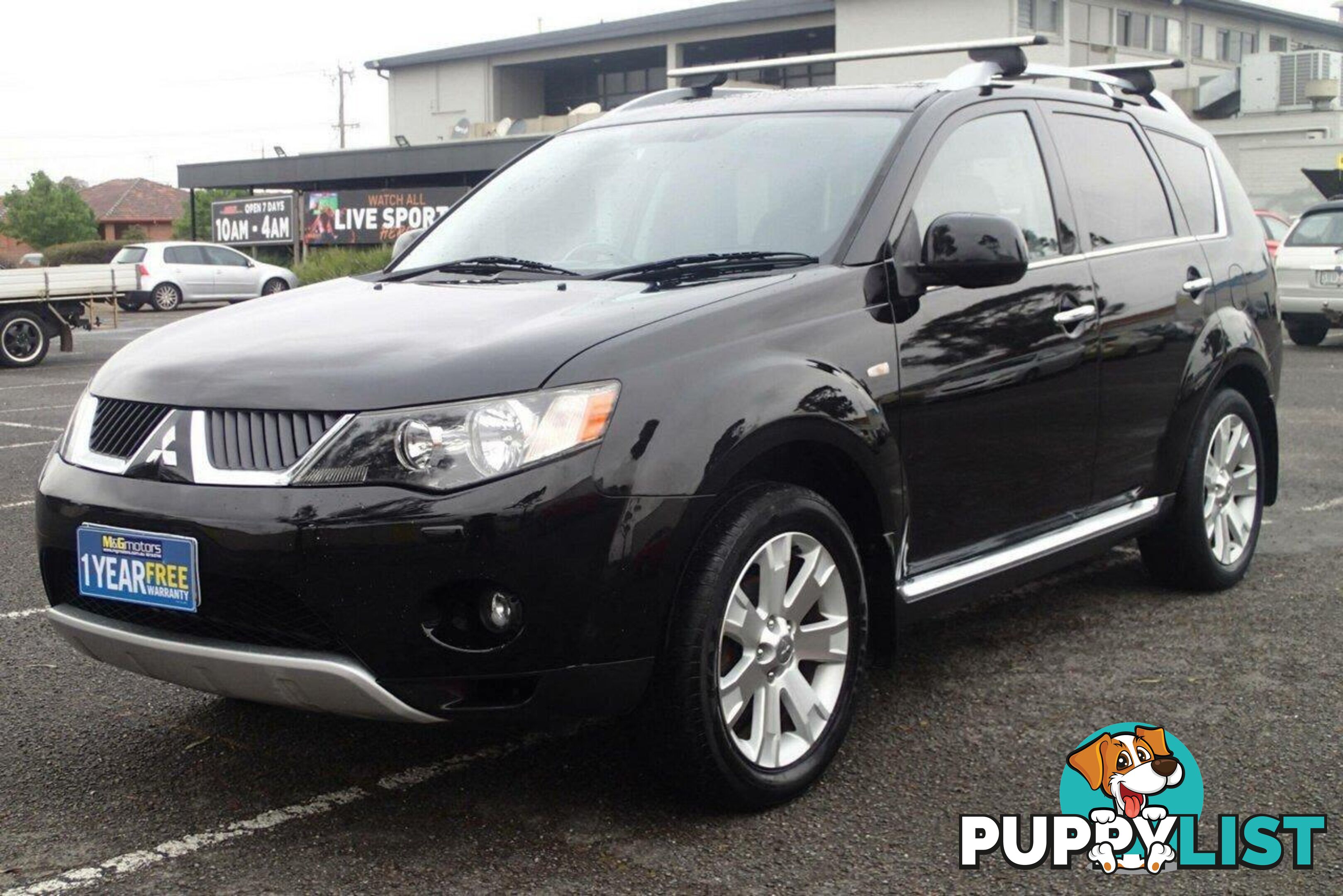 2009 MITSUBISHI OUTLANDER VR-X LUXURY (7 SEAT) ZG MY09 SUV, 4 DOORS, 7 SEATS