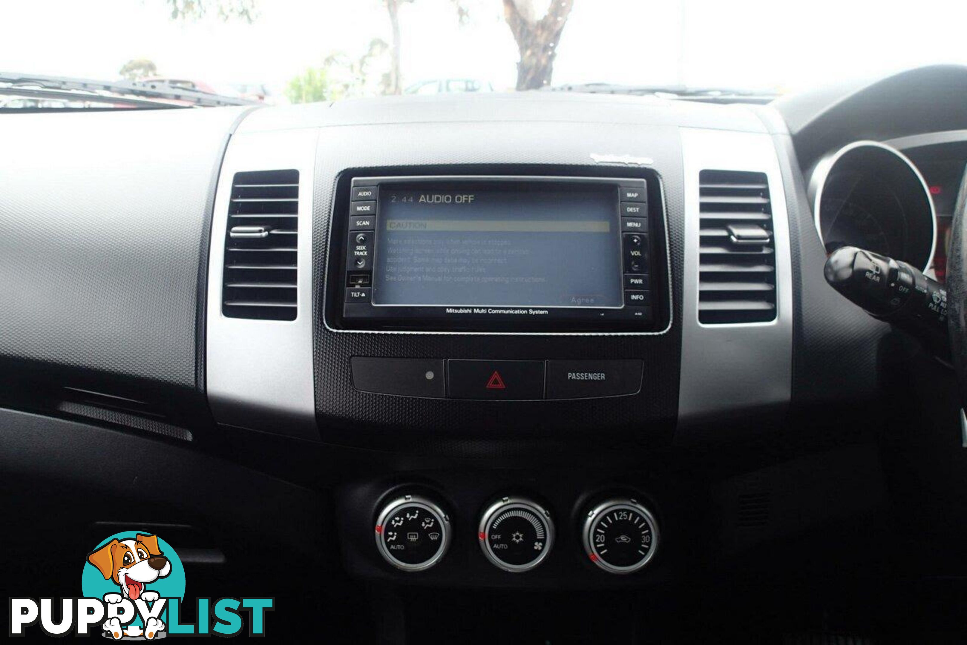 2009 MITSUBISHI OUTLANDER VR-X LUXURY (7 SEAT) ZG MY09 SUV, 4 DOORS, 7 SEATS