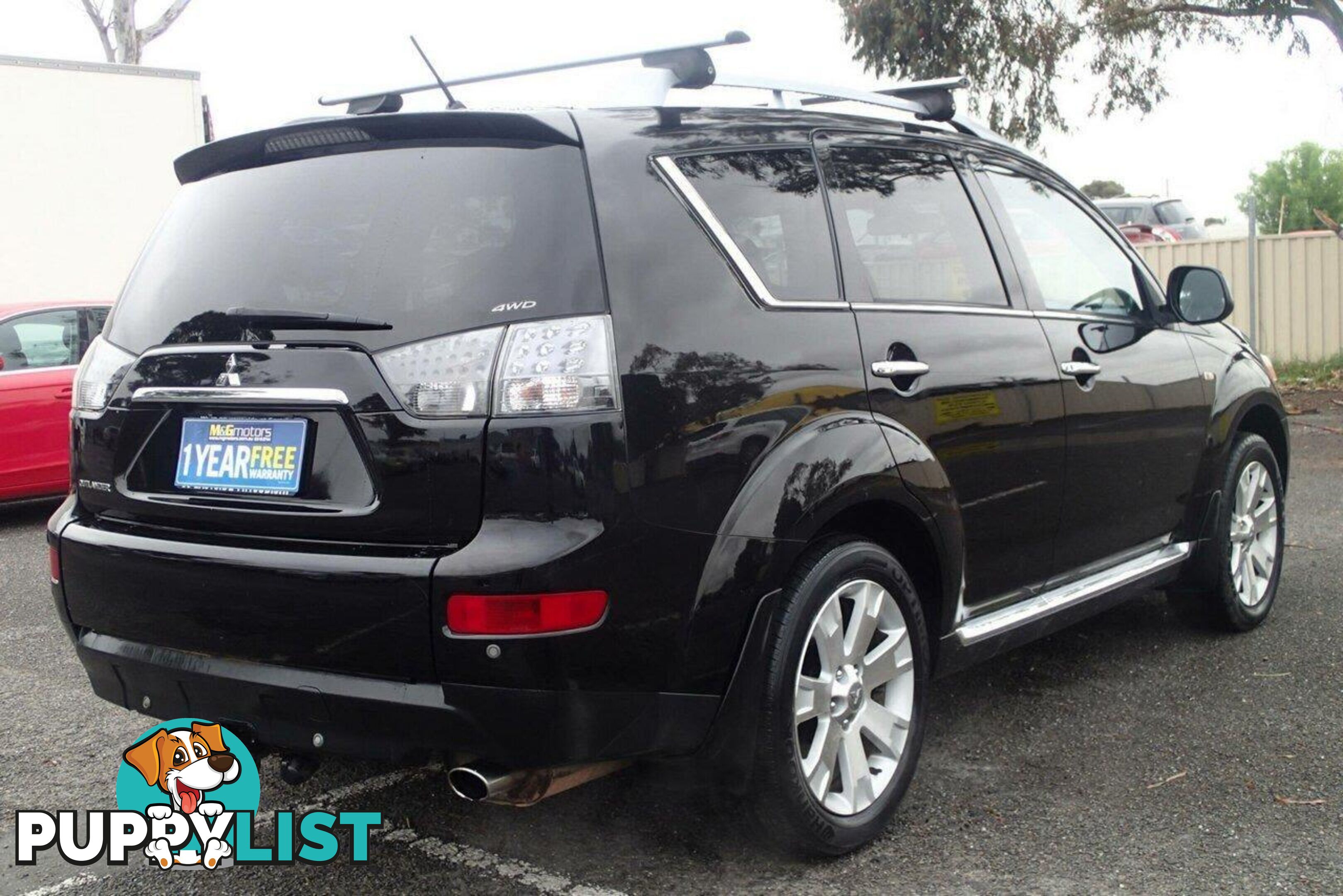 2009 MITSUBISHI OUTLANDER VR-X LUXURY (7 SEAT) ZG MY09 SUV, 4 DOORS, 7 SEATS