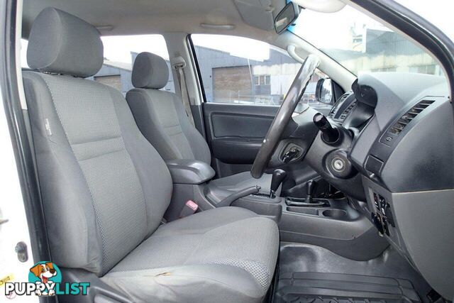 2012 TOYOTA HILUX SR (4X4) KUN26R MY12 UTE TRAY, 4 DOORS, 5 SEATS