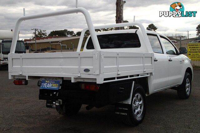 2012 TOYOTA HILUX SR (4X4) KUN26R MY12 UTE TRAY, 4 DOORS, 5 SEATS