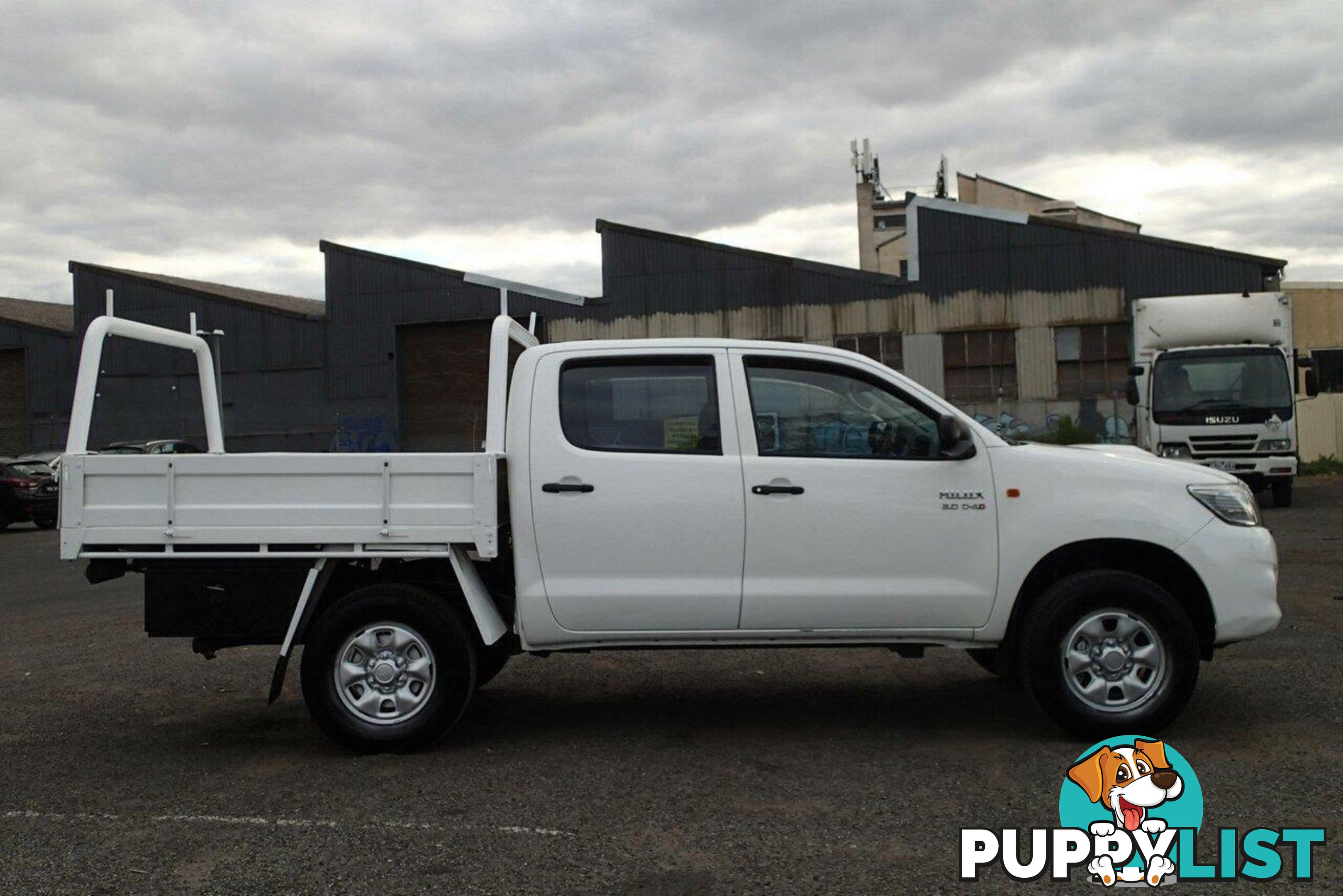 2012 TOYOTA HILUX SR (4X4) KUN26R MY12 UTE TRAY, 4 DOORS, 5 SEATS