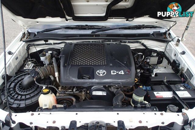 2012 TOYOTA HILUX SR (4X4) KUN26R MY12 UTE TRAY, 4 DOORS, 5 SEATS