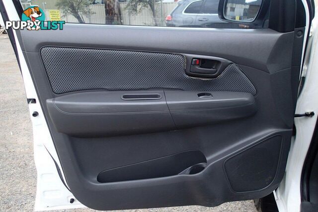 2012 TOYOTA HILUX SR (4X4) KUN26R MY12 UTE TRAY, 4 DOORS, 5 SEATS