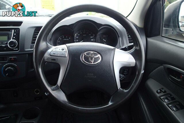 2012 TOYOTA HILUX SR (4X4) KUN26R MY12 UTE TRAY, 4 DOORS, 5 SEATS