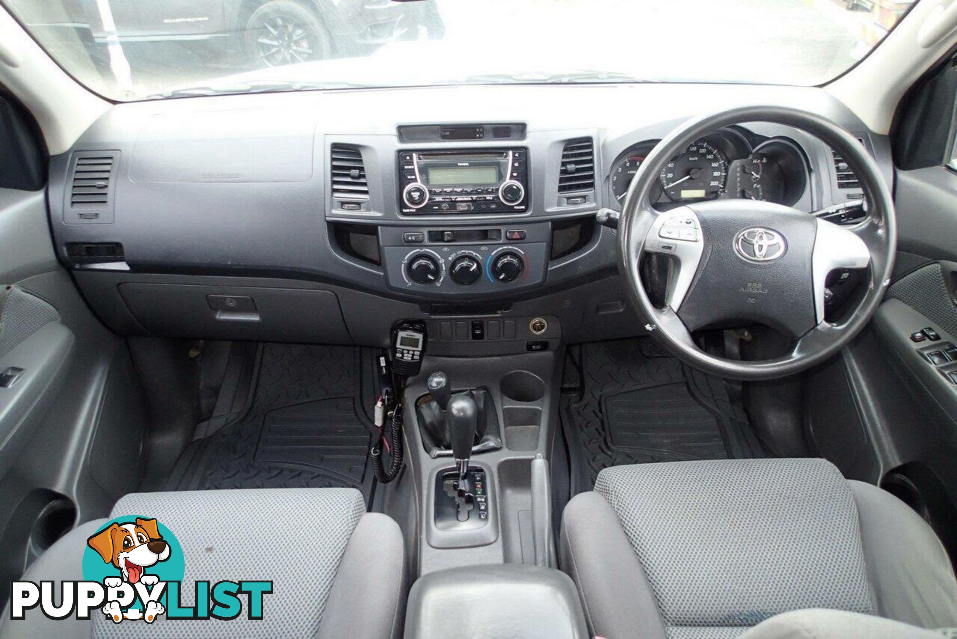 2012 TOYOTA HILUX SR (4X4) KUN26R MY12 UTE TRAY, 4 DOORS, 5 SEATS