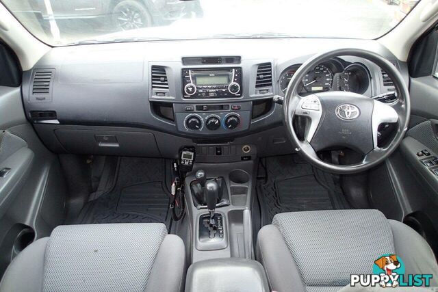 2012 TOYOTA HILUX SR (4X4) KUN26R MY12 UTE TRAY, 4 DOORS, 5 SEATS