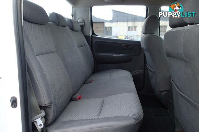 2012 TOYOTA HILUX SR (4X4) KUN26R MY12 UTE TRAY, 4 DOORS, 5 SEATS