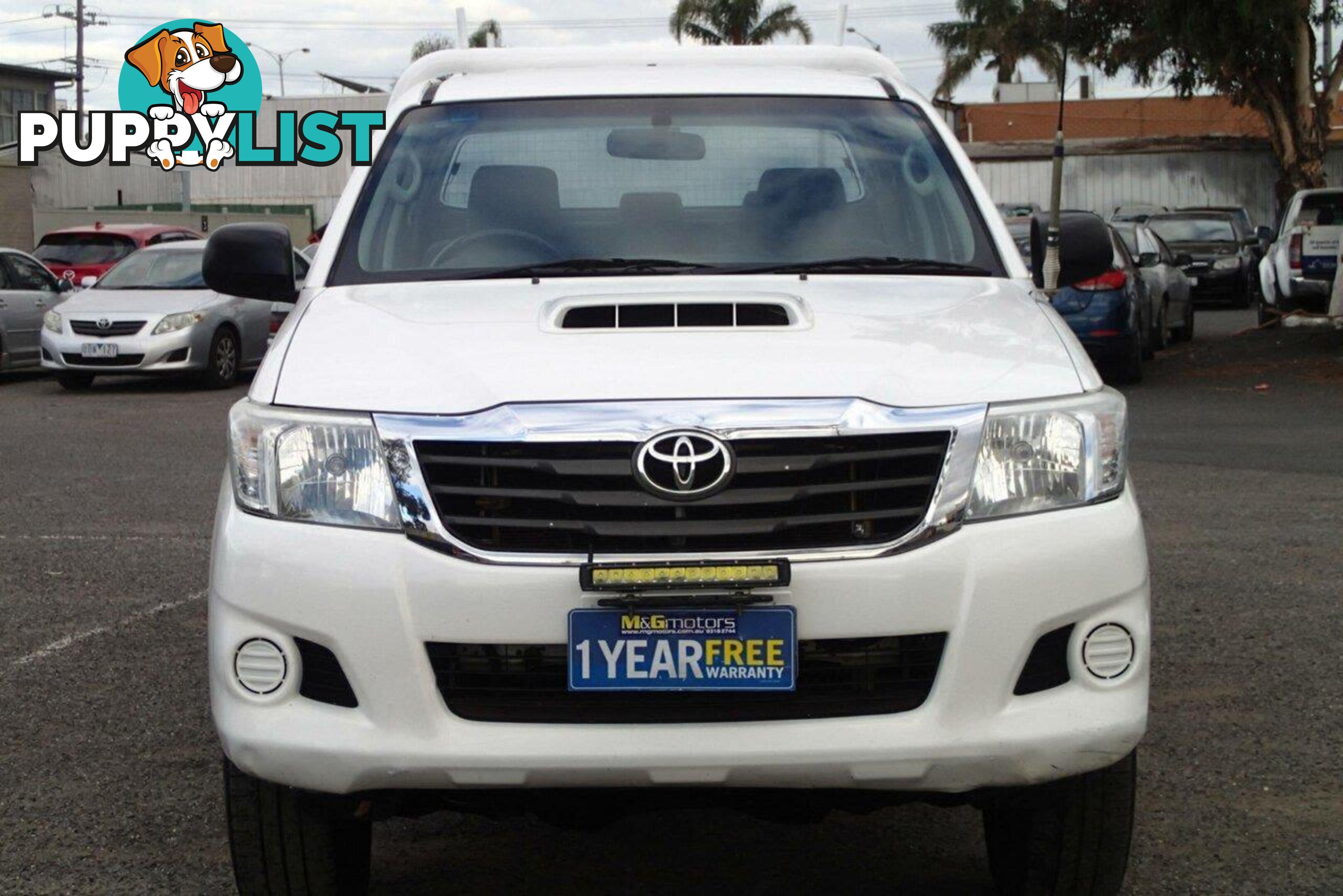 2012 TOYOTA HILUX SR (4X4) KUN26R MY12 UTE TRAY, 4 DOORS, 5 SEATS