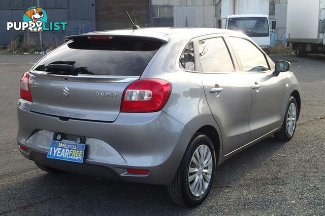 2019 SUZUKI BALENO GL  HATCH, 4 DOORS, 5 SEATS