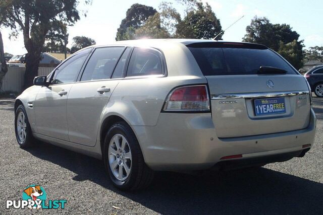 2011 HOLDEN COMMODORE OMEGA VE II WAGON, 4 DOORS, 5 SEATS