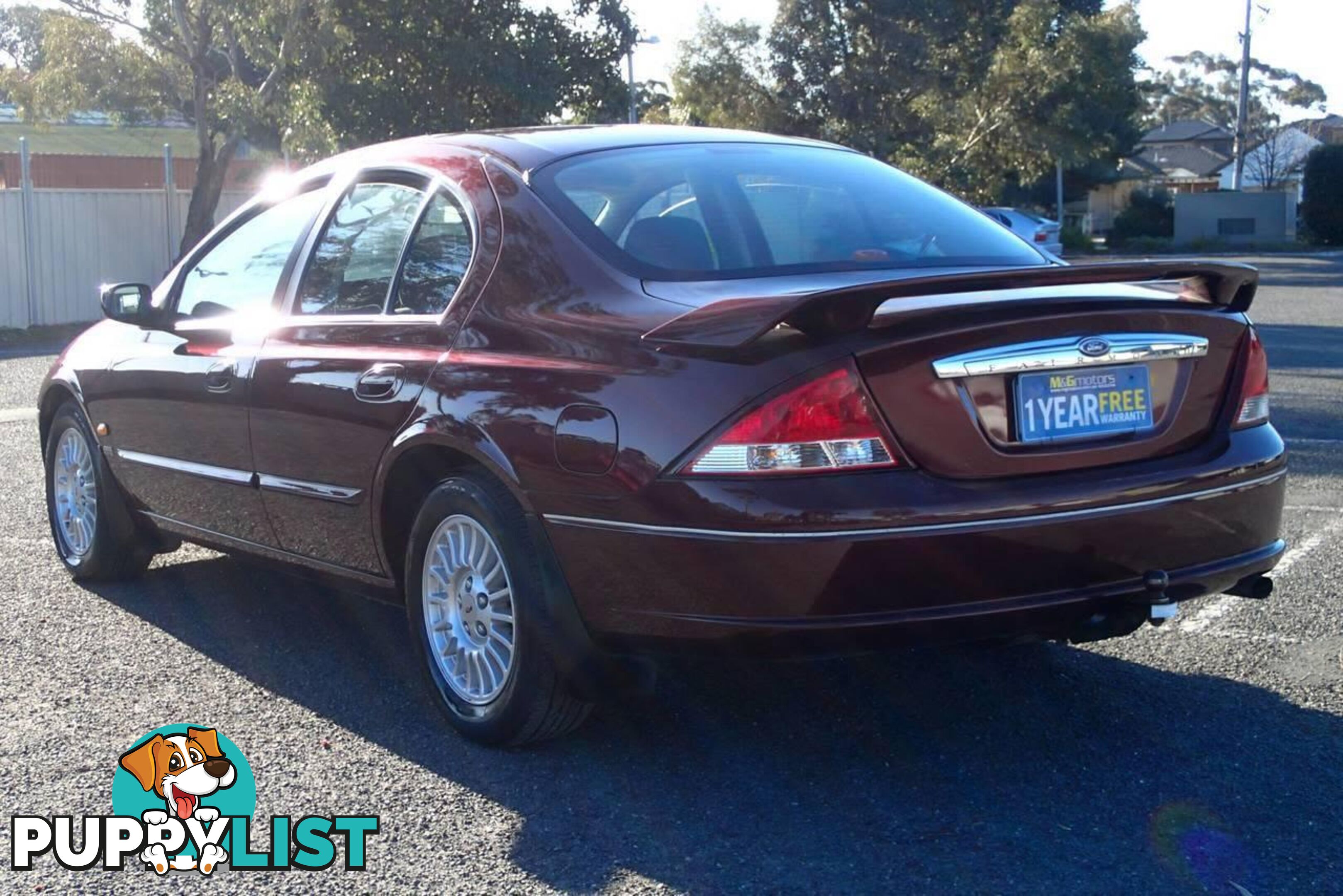 2001 FORD FAIRMONT  AUII SEDAN, 4 DOORS, 5 SEATS