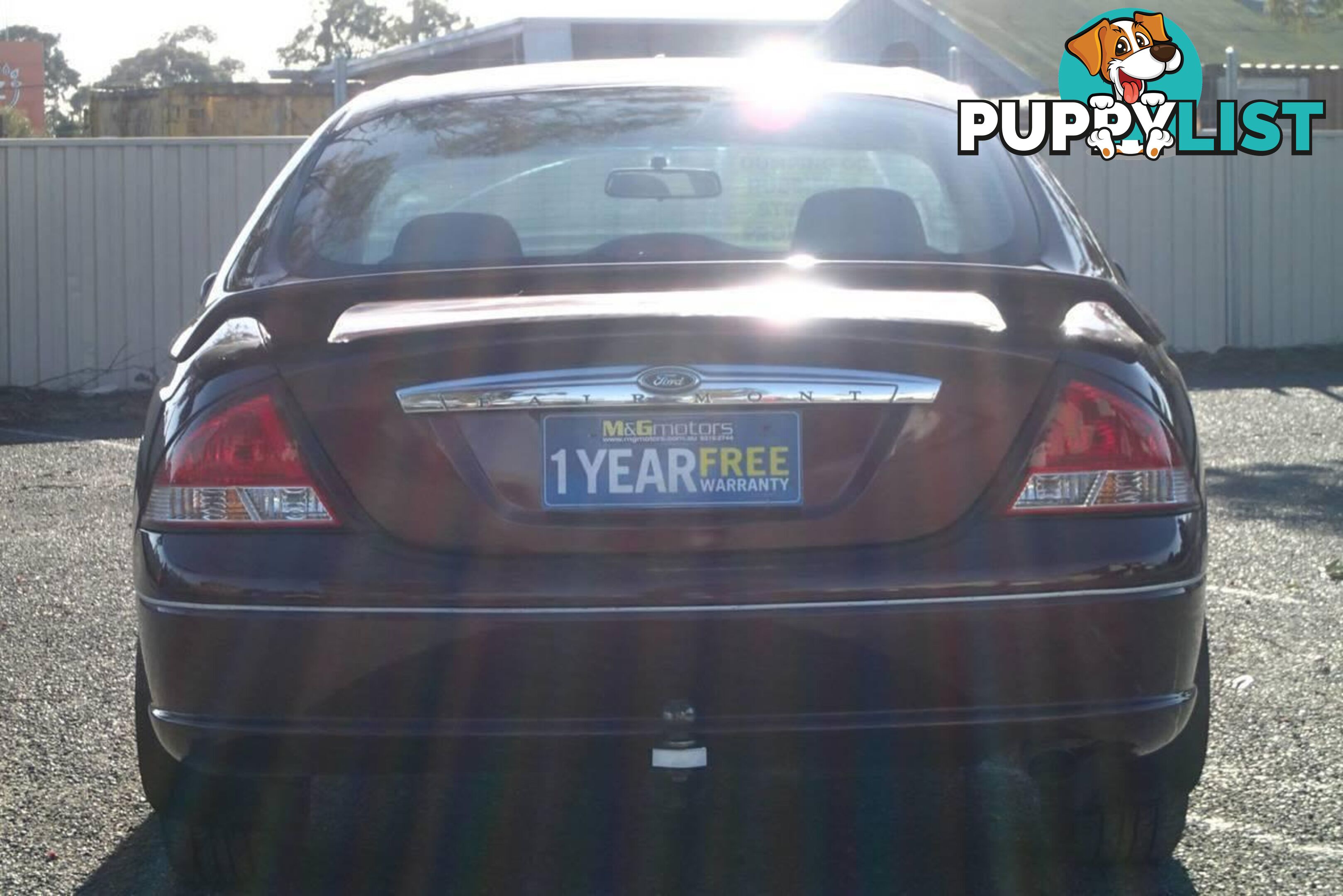 2001 FORD FAIRMONT  AUII SEDAN, 4 DOORS, 5 SEATS