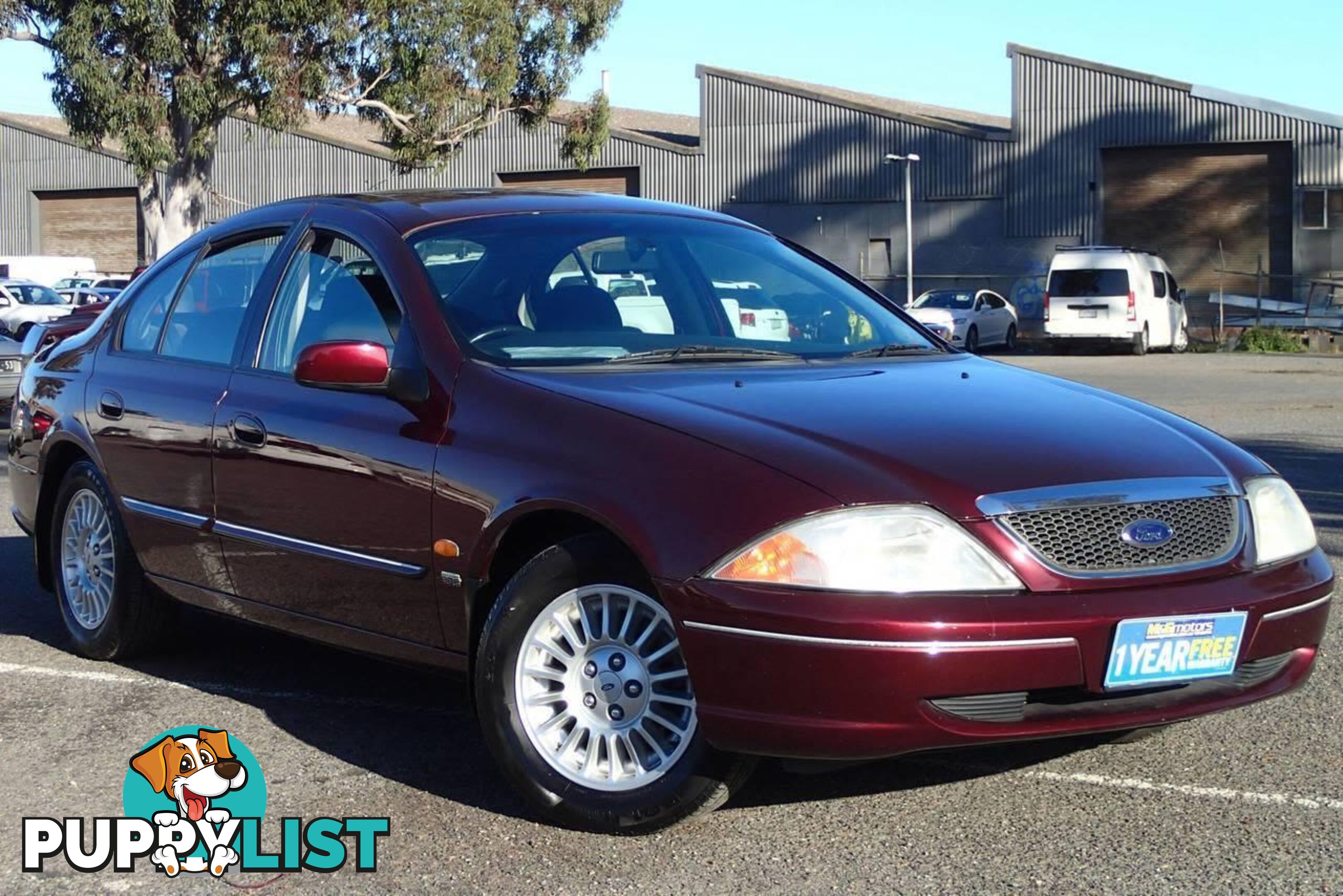 2001 FORD FAIRMONT  AUII SEDAN, 4 DOORS, 5 SEATS
