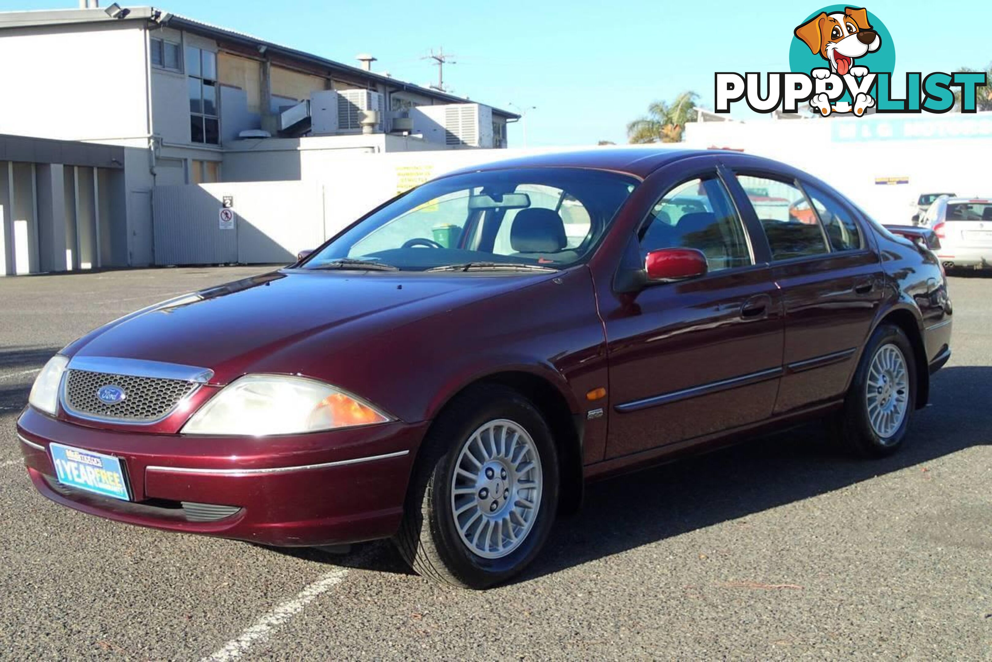 2001 FORD FAIRMONT  AUII SEDAN, 4 DOORS, 5 SEATS
