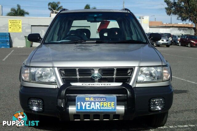 1999 SUBARU FORESTER GX  SUV, 4 DOORS, 5 SEATS