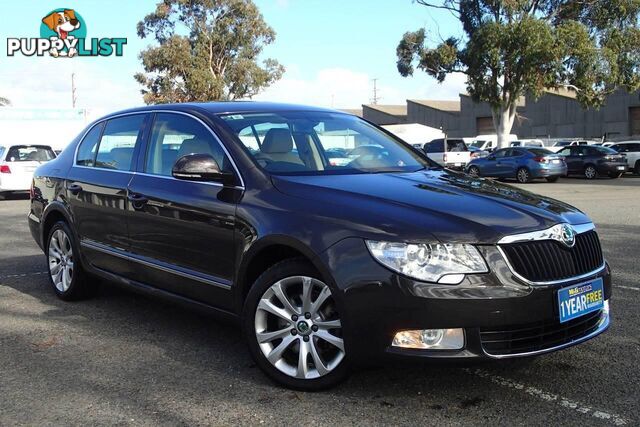 2011 SKODA SUPERB 125 TDI ELEGANCE 3T MY12 SEDAN, 4 DOORS, 5 SEATS