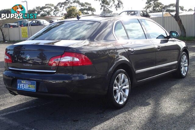 2011 SKODA SUPERB 125 TDI ELEGANCE 3T MY12 SEDAN, 4 DOORS, 5 SEATS