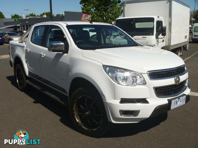 2012 HOLDEN COLORADO LTZ (4X4) RG UTE TRAY, 4 DOORS, 5 SEATS