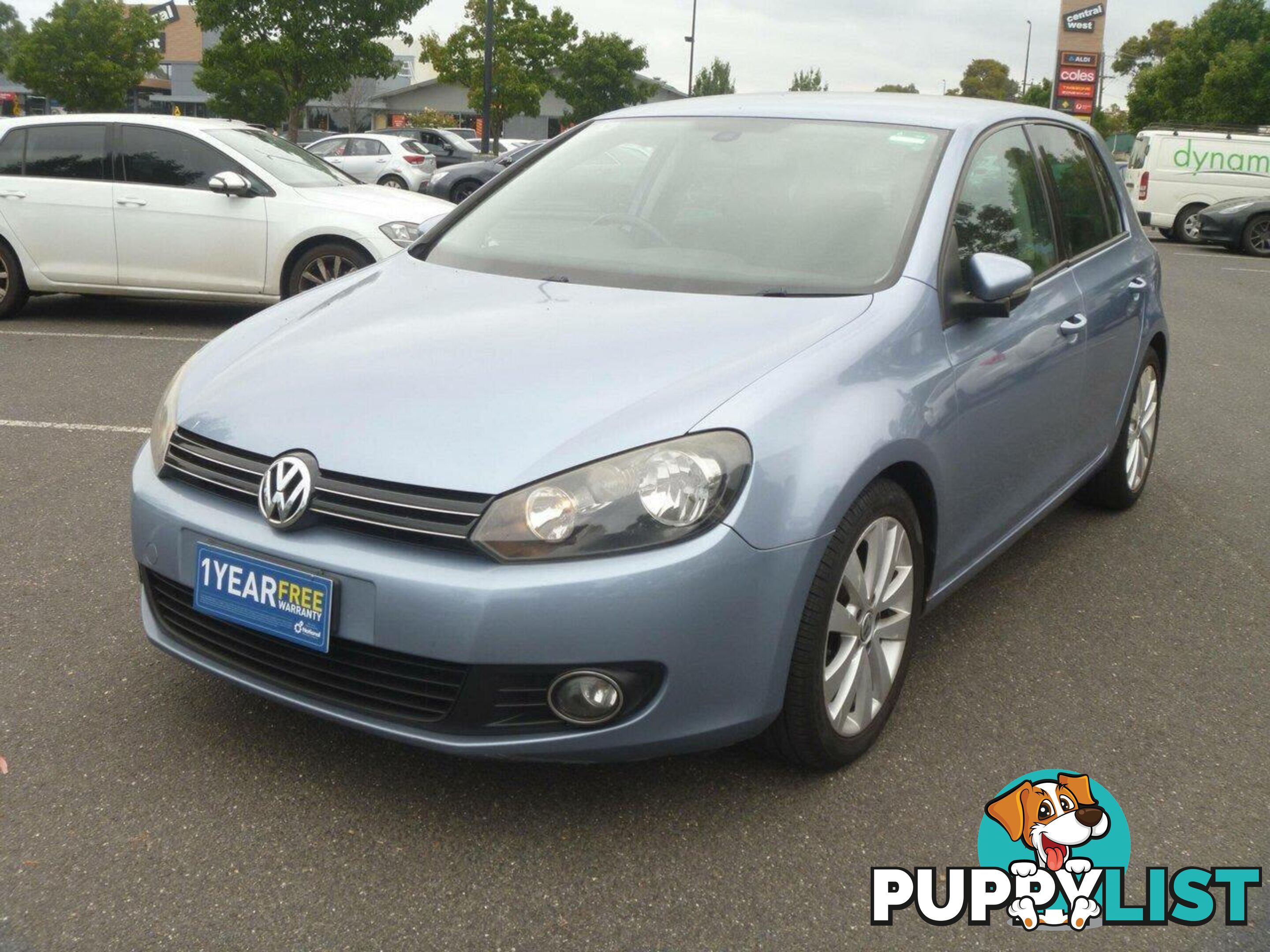 2009 VOLKSWAGEN GOLF 103 TDI COMFORTLINE 1K 6TH GEN HATCH, 5 DOORS, 5 SEATS