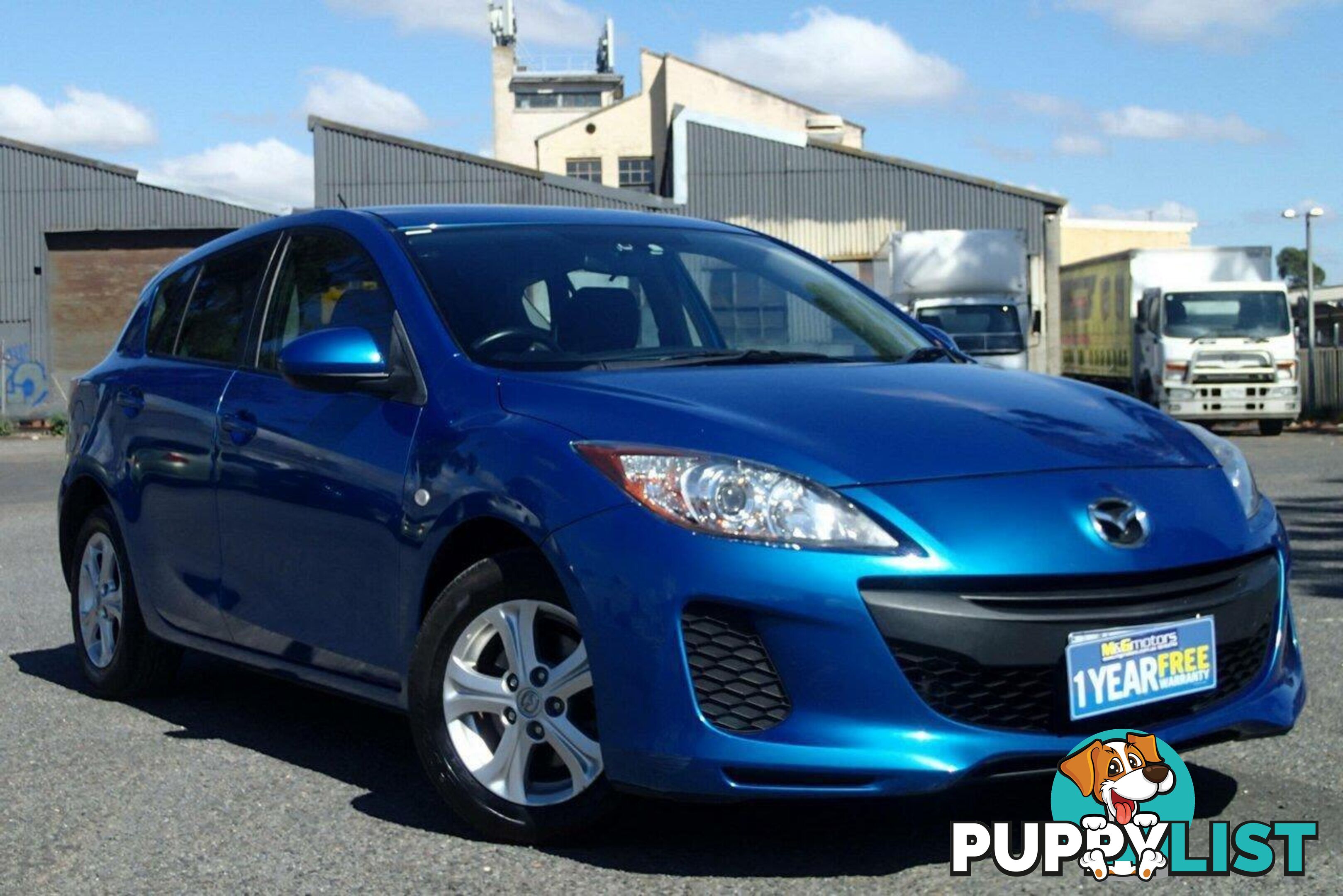 2012 MAZDA 3 NEO BL 11 UPGRADE HATCH, 5 DOORS, 5 SEATS