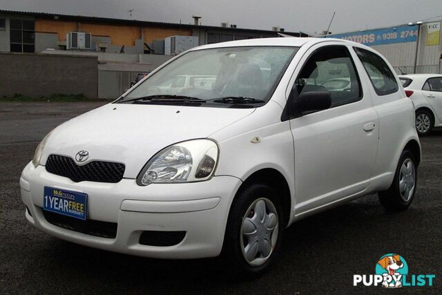2005 TOYOTA ECHO  NCP10R HATCH, 3 DOORS, 5 SEATS
