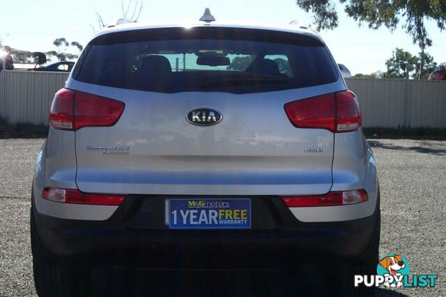 2015 KIA SPORTAGE PLATINUM (AWD) SL SERIES 2 MY14 SUV, 4 DOORS, 5 SEATS