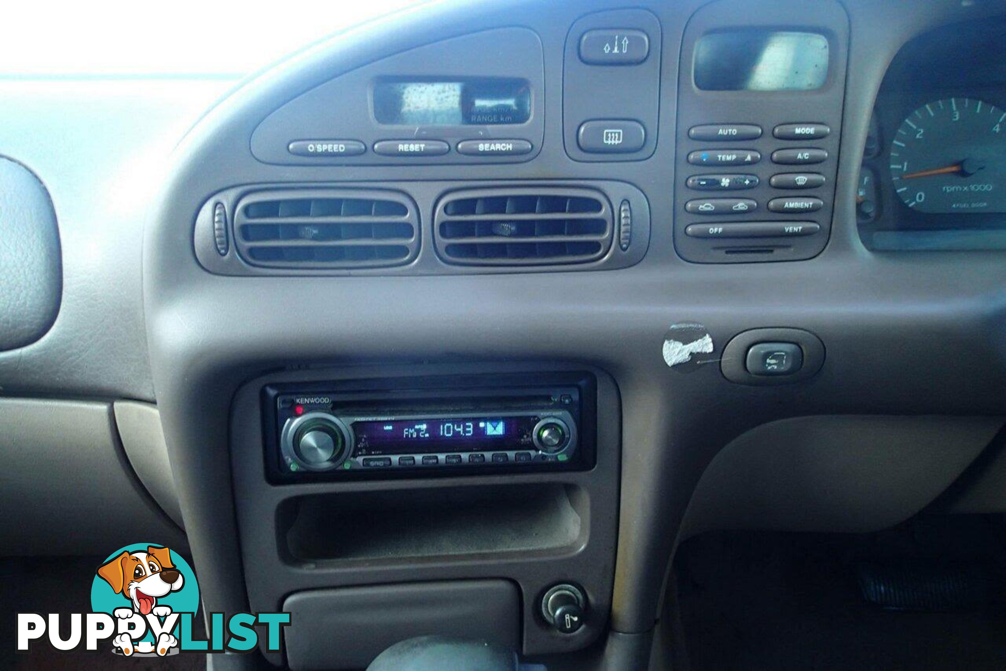 1997 FORD FAIRMONT  EL SEDAN, 4 DOORS, 5 SEATS