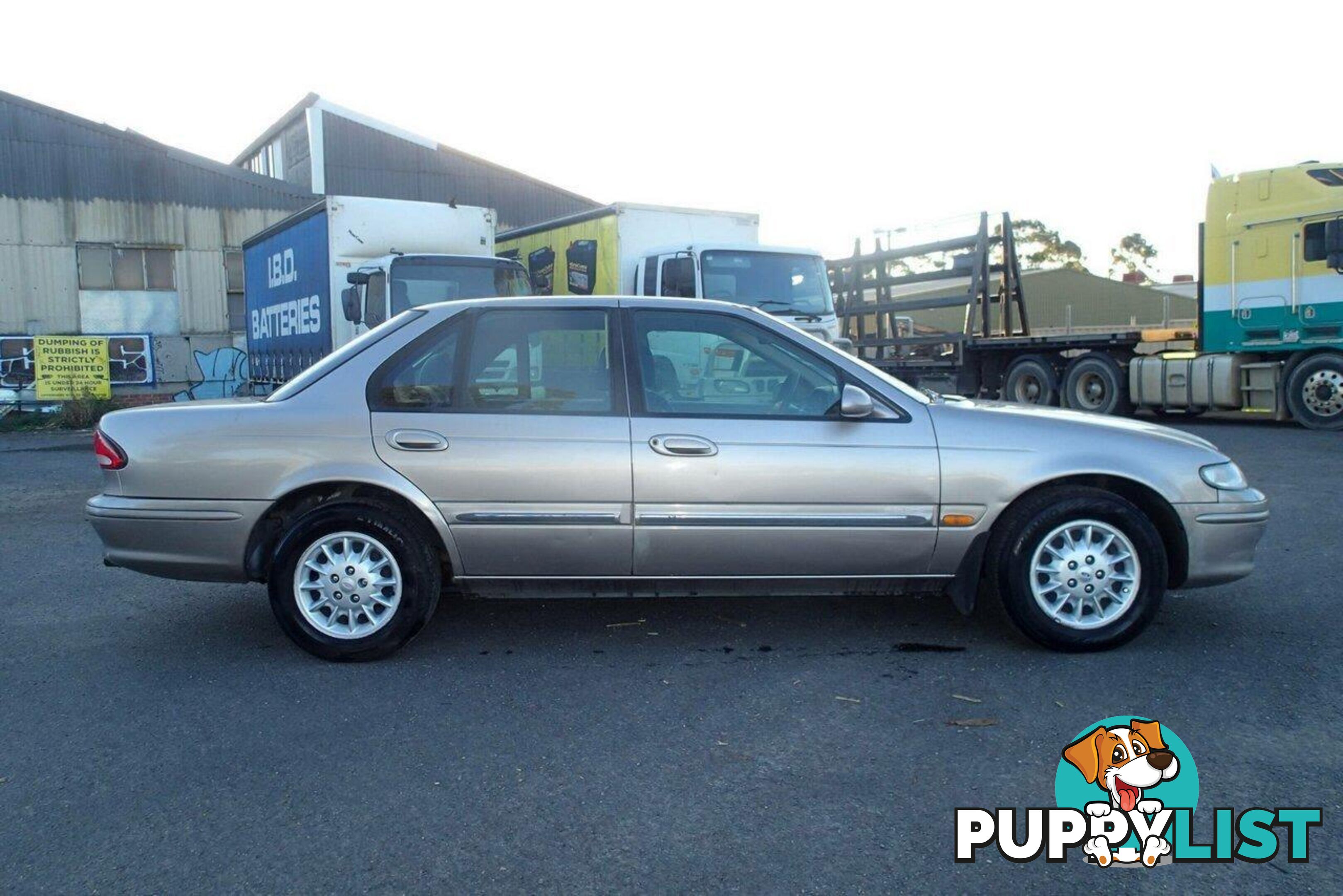 1997 FORD FAIRMONT  EL SEDAN, 4 DOORS, 5 SEATS