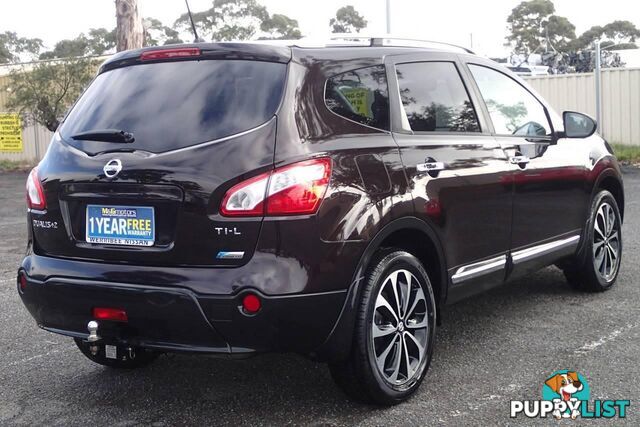 2013 NISSAN DUALIS 2 TI-L (4X2) J10 MY13 SUV, 4 DOORS, 7 SEATS