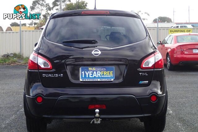 2013 NISSAN DUALIS 2 TI-L (4X2) J10 MY13 SUV, 4 DOORS, 7 SEATS