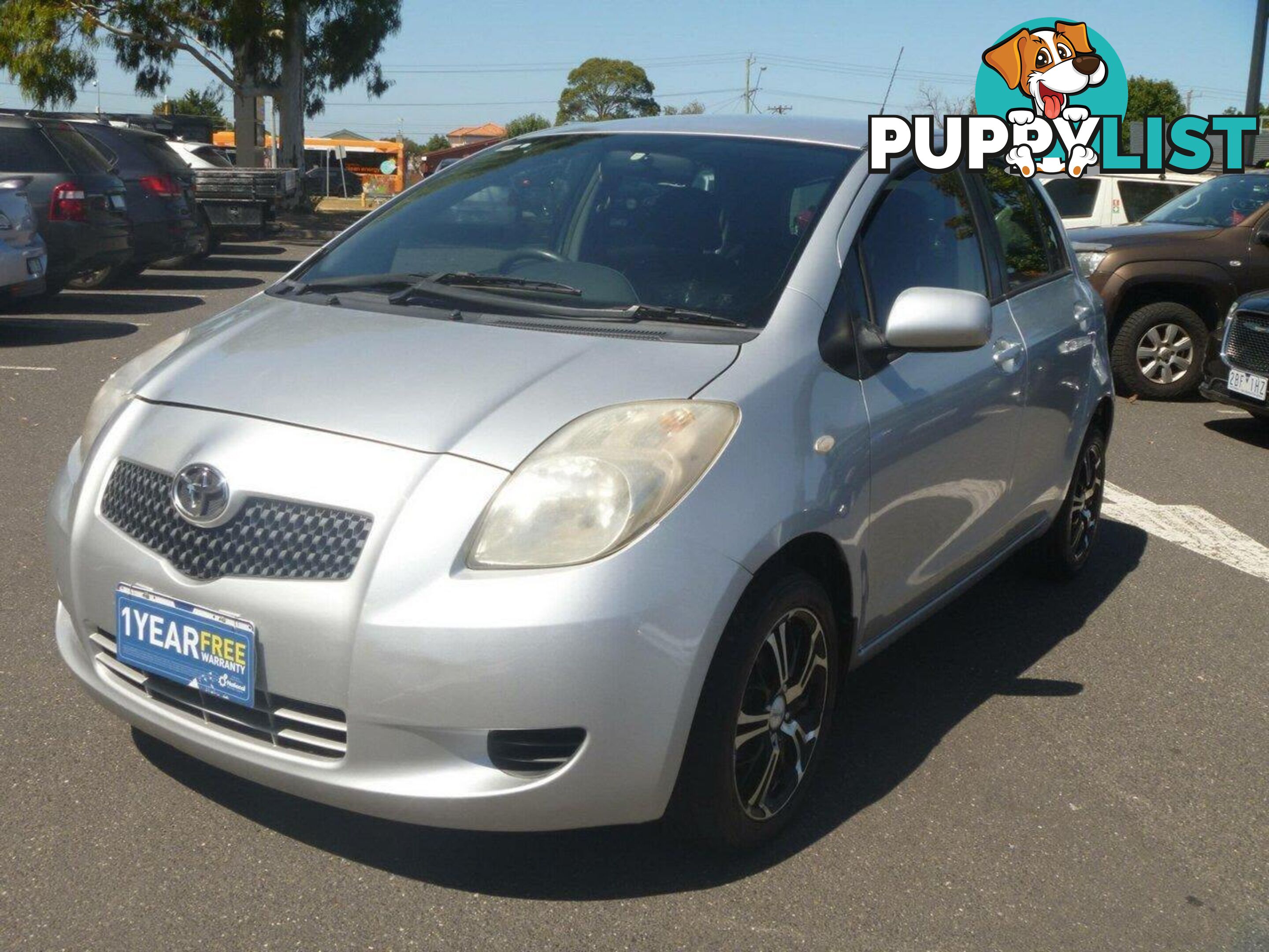 2006 TOYOTA YARIS YR NCP90R HATCH, 5 DOORS, 5 SEATS