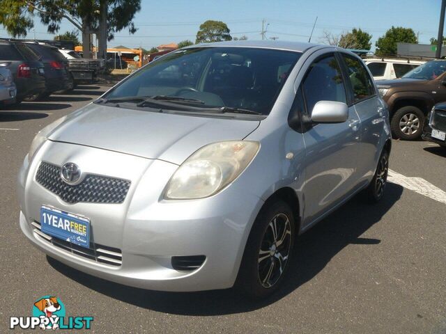 2006 TOYOTA YARIS YR NCP90R HATCH, 5 DOORS, 5 SEATS