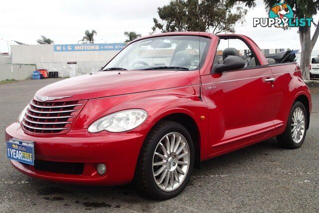 2006 CHRYSLER PT CRUISER LIMITED MY06 CONVERTIBLE, 2 DOORS, 4 SEATS