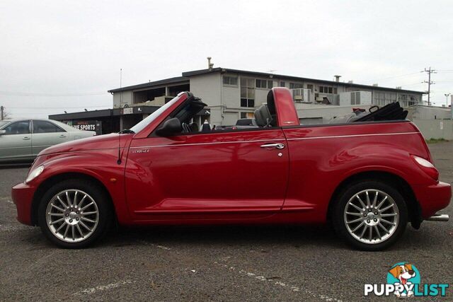 2006 CHRYSLER PT CRUISER LIMITED MY06 CONVERTIBLE, 2 DOORS, 4 SEATS