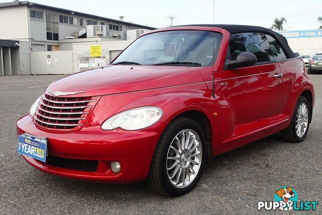 2006 CHRYSLER PT CRUISER LIMITED MY06 CONVERTIBLE, 2 DOORS, 4 SEATS