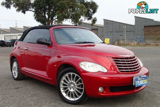 2006 CHRYSLER PT CRUISER LIMITED MY06 CONVERTIBLE, 2 DOORS, 4 SEATS