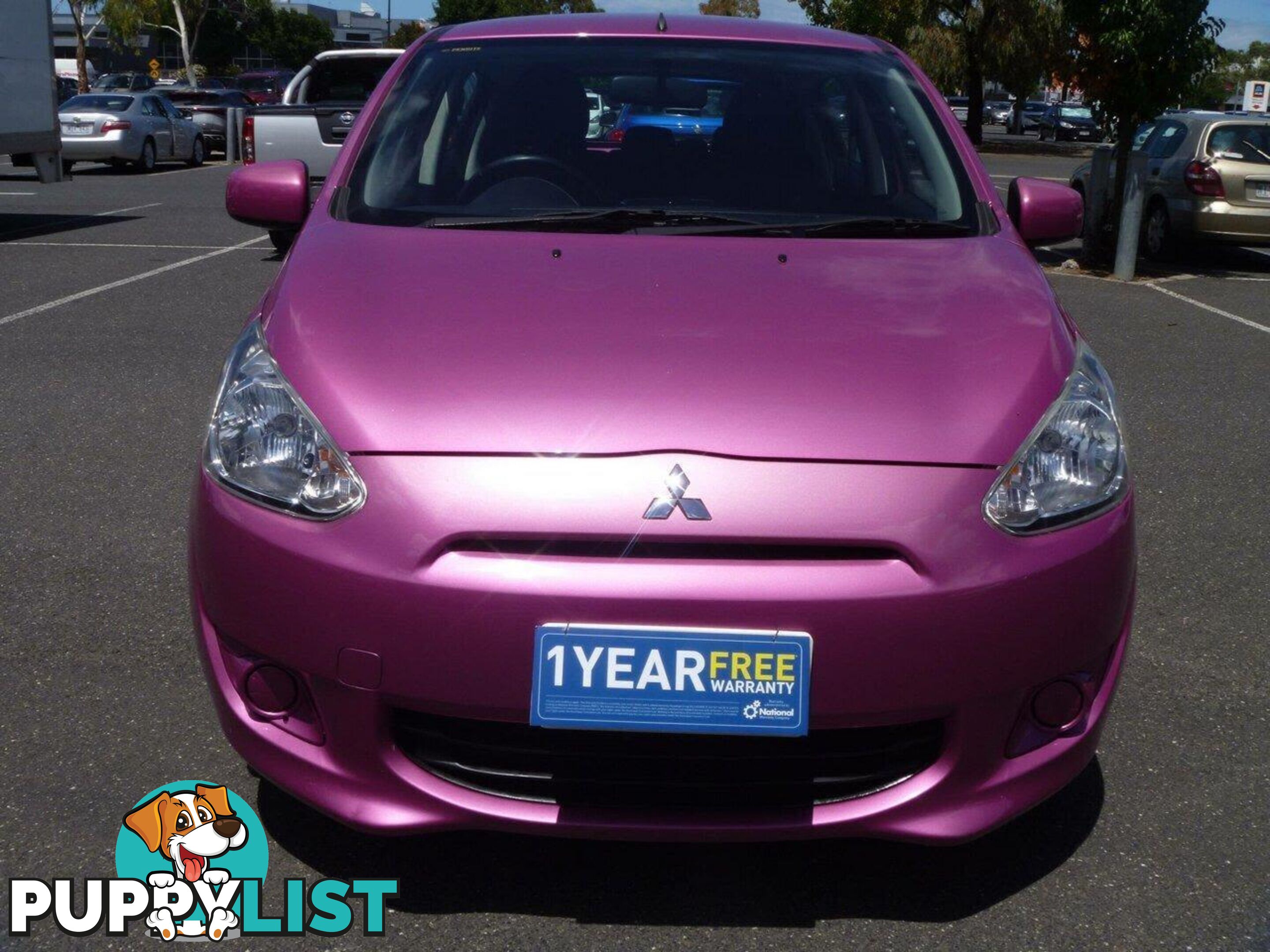 2014 MITSUBISHI MIRAGE ES LA HATCH, 5 DOORS, 5 SEATS