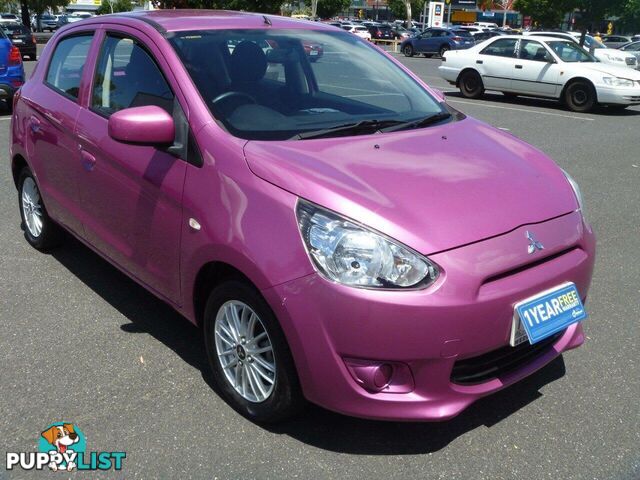 2014 MITSUBISHI MIRAGE ES LA HATCH, 5 DOORS, 5 SEATS