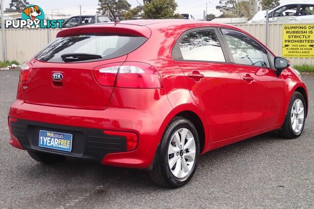 2015 KIA RIO SI UB MY16 HATCH, 5 DOORS, 5 SEATS