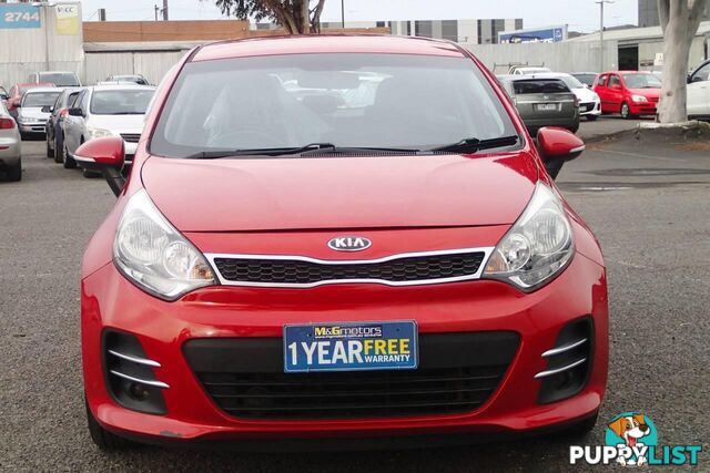 2015 KIA RIO SI UB MY16 HATCH, 5 DOORS, 5 SEATS