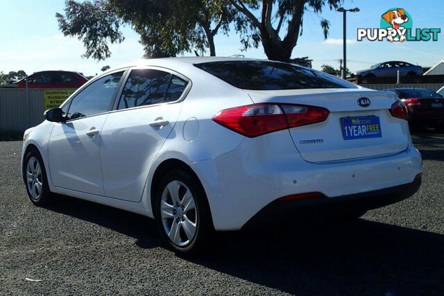 2013 KIA CERATO S YD SEDAN, 4 DOORS, 5 SEATS