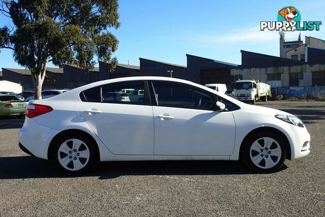 2013 KIA CERATO S YD SEDAN, 4 DOORS, 5 SEATS